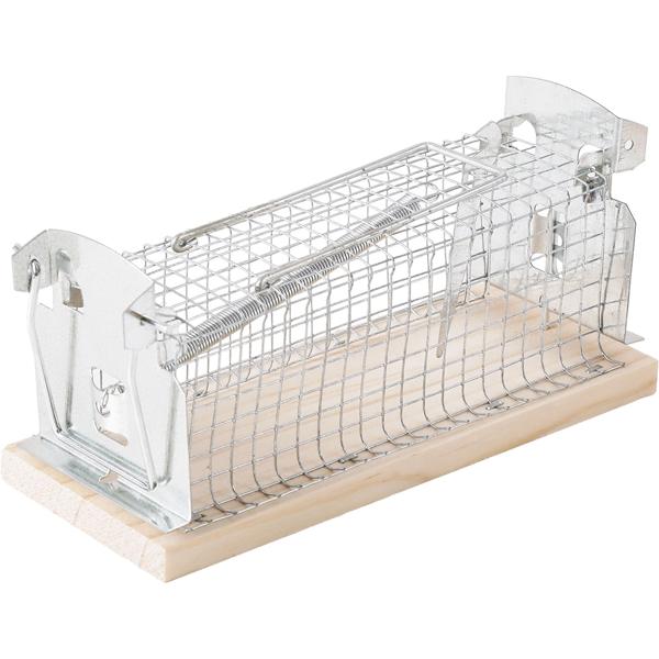 4er-Set Maus-Käfigfalle - Wiederverwendbare Lebendfalle für innen und aussen - Effektive Mausefalle mit sicherem Schliessmechanismus