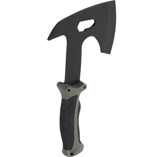 Survival Set - Beil, Messer & Machete mit 3 Gürtelscheiden, Wetzstein & Profi-Feuerstahl inklusive Flaschenöffner und Messskala für Outdoor