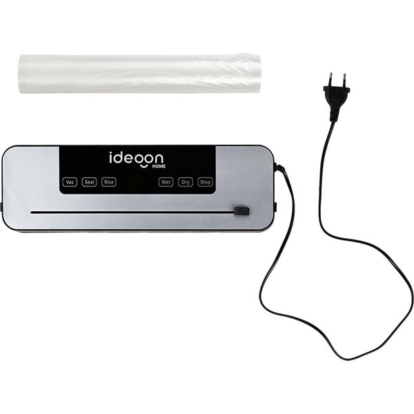 Macchina sottovuoto 120W con touchscreen e grande display – Inclusi rotolo da 3 m, potenza di aspirazione 65 kPa e utilizzo facile per una freschezza che dura a lungo
