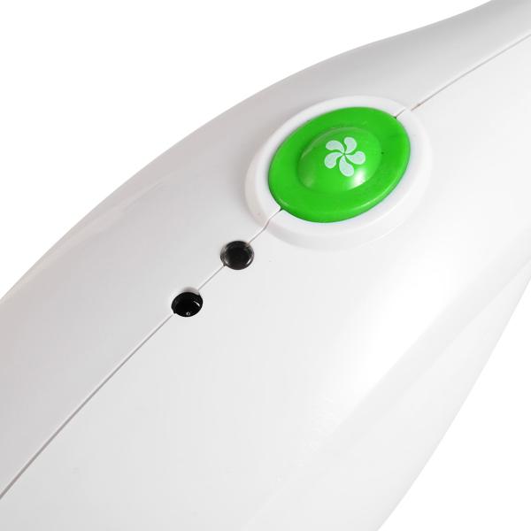 Powerful electric cordless window vacuum: Streak-free cleaning of glass, mirrors, shower walls & tiles – fast, quiet & efficient