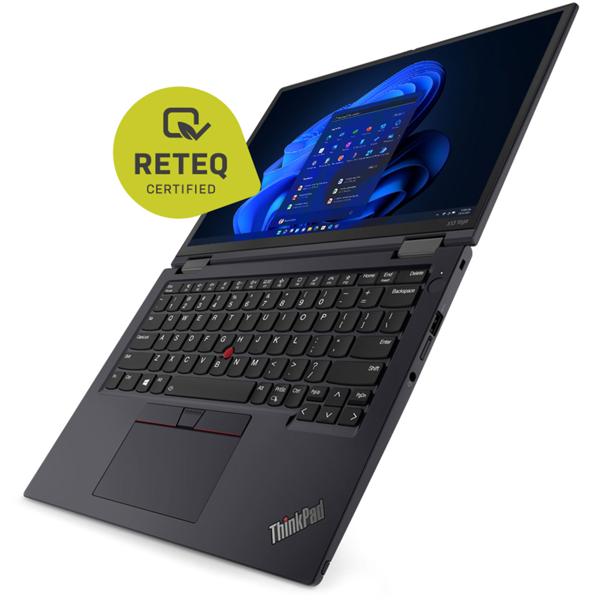ThinkPad X13 Yoga G2, 13.3“, Core i7, 1TB, incl. Active Pen, black - Flexible convertible laptop - first choice - refurbished - like new