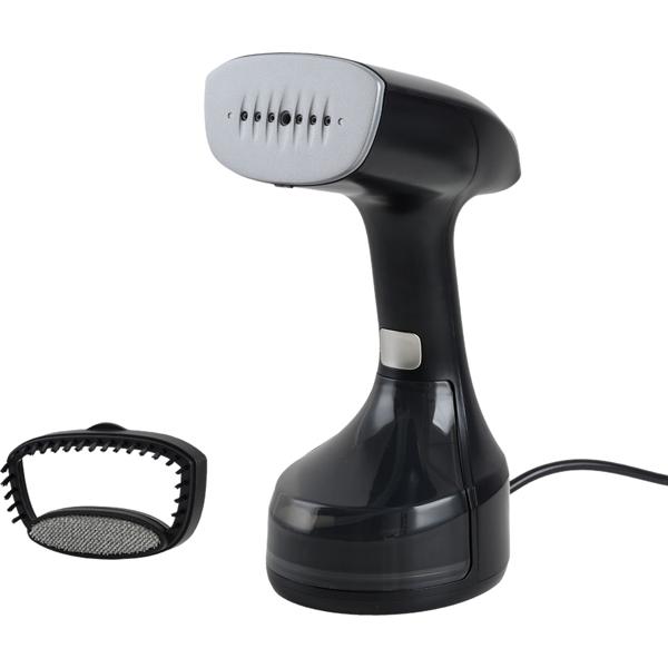 Handheld garment steamer with 1900 W, 300 ml water tank, 30 g/min steam, 3 levels, including 2 attachments & glove, steam brush