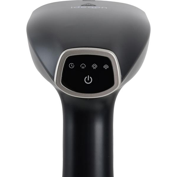 Handheld garment steamer with 1900 W, 300 ml water tank, 30 g/min steam, 3 levels, including 2 attachments & glove, steam brush