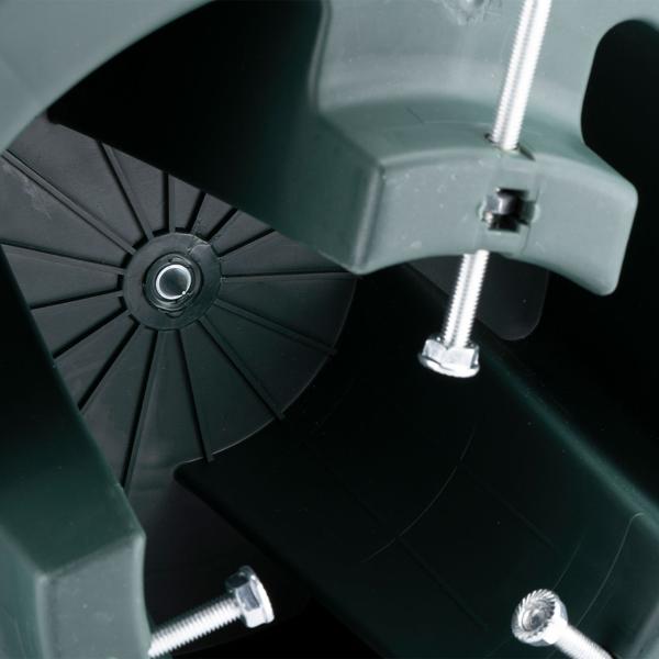 Super-stable Christmas tree stand Ø40x21cm for max. 2,6 m tree height – Secure stand, top quality