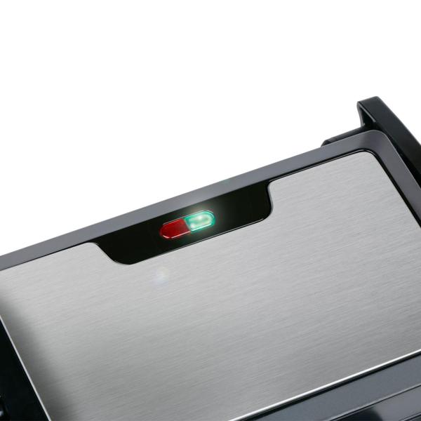 Mobiler 12V Kontaktgrill für Auto, Lkw & Camper: 120W Elektro-Grill, ideal für Sandwiches, Fleisch & Snacks unterwegs – kompakt, schnell & leicht