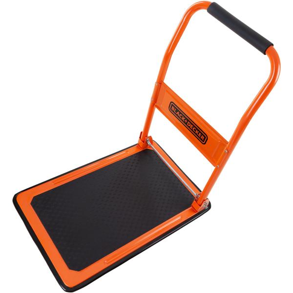 Chariot à plateau haut de gamme 60 x 40 x 80 cm, 80 kg, acier massif, pliable, chariot de transport pro, stable et maniable : parfait pour entrepôt, atelier et déménagement