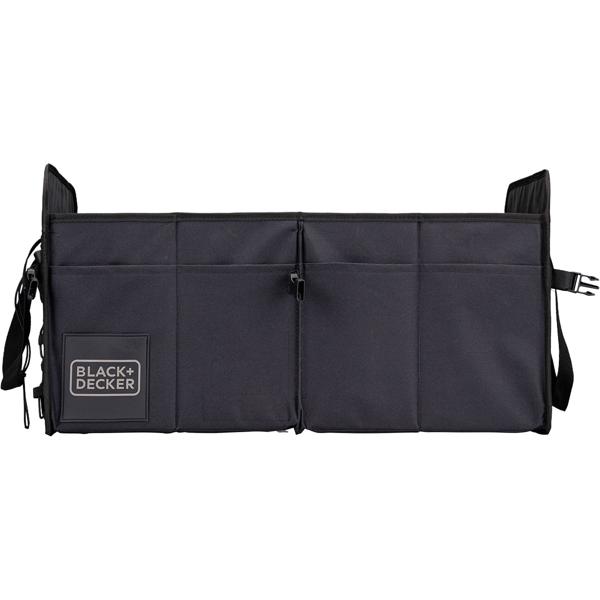 Pratico organizer per bagagliaio auto, robusta scatola di trasporto con maniglia - Perfetto per shopping, sport, attrezzi, kit di emergenza e molto altro