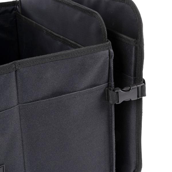 Pratico organizer per bagagliaio auto, robusta scatola di trasporto con maniglia - Perfetto per shopping, sport, attrezzi, kit di emergenza e molto altro