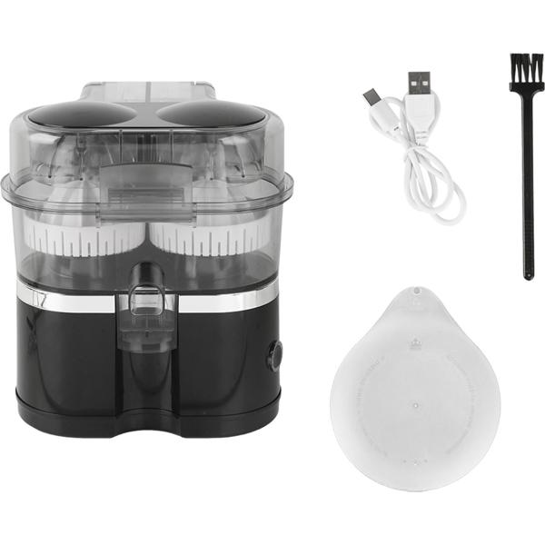 Doppio estrattore a batteria cordless 120W: Spremiagrumi e spremifrutta USB‑C mobile | Efficiente e compatto per succhi freschi e smoothie To Go