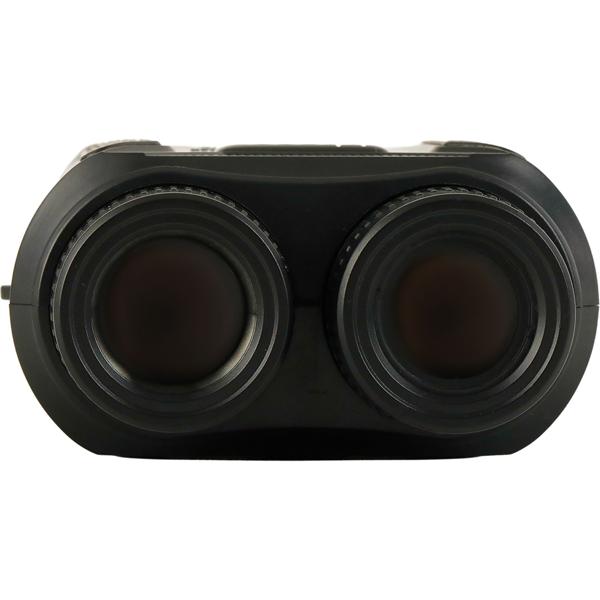 Caméra de vision nocturne 4K binoculaire professionnelle : caméra numérique IR 500 m pour la chasse, le camping et la sécurité. Photo 4K, zoom 8x, batterie USB‑C et étui inclus