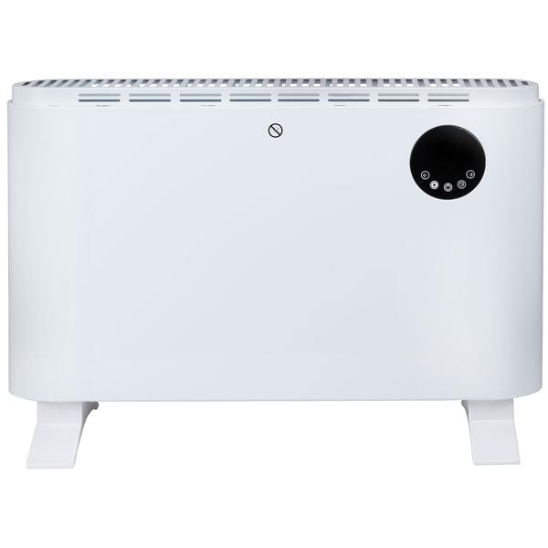 Powerful convector heater incl. remote control 2000W - 2 heat settings, turbo function, overheat protection & energy-saving mode – fast & efficient
