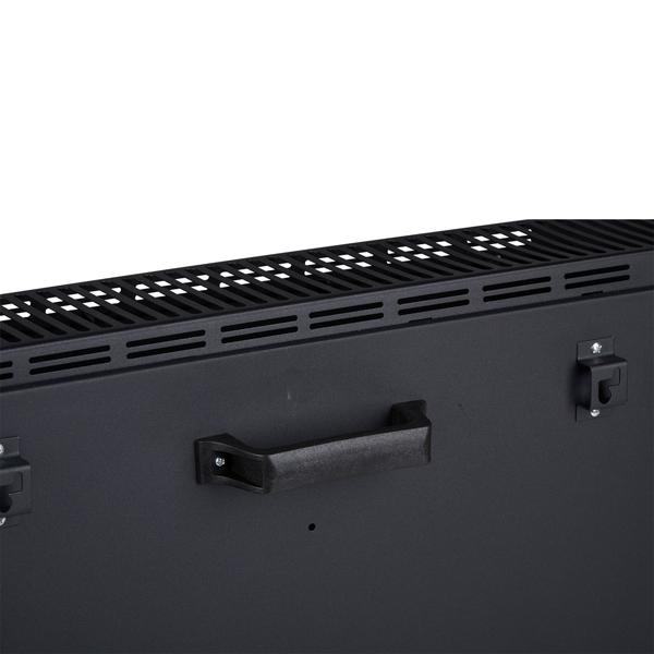 Convecteur puissant avec télécommande 2000 W – 2 niveaux de chauffage, fonction Turbo, protection contre la surchauffe et mode économie d‘énergie – rapide et efficace