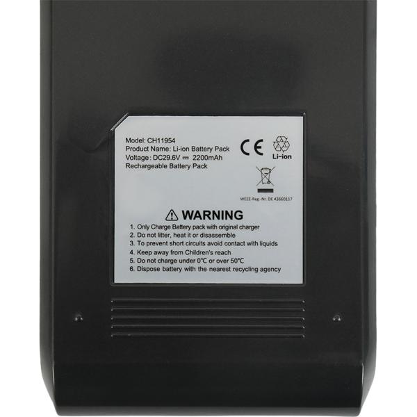 Ersatzakku für Zyklon Staubsauger CH11953, 29,5 V/2200 mAH