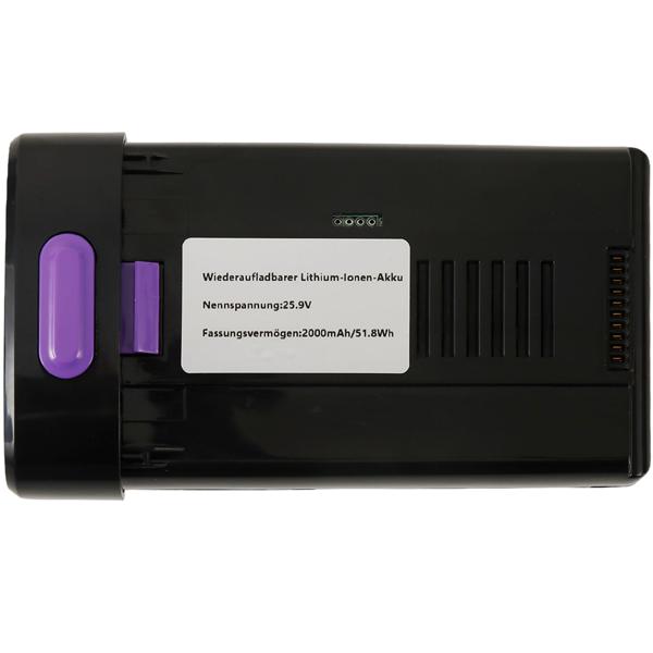 Ersatzakku für Zyklon Staubsauger CH8303, 25,9 V/2000 mAh