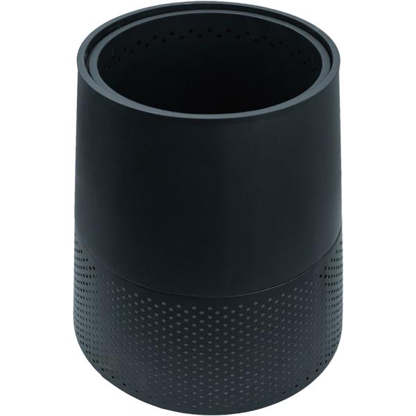 Robuste Feuerstelle Raucharm, Schwarz: Doppelwandiges Feuerfass für Holz & Pellets - Perfekt für Garten, Terrasse, Balkon