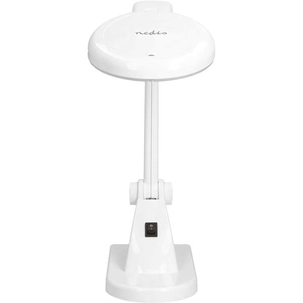 LED-Lupenleuchte, 1,75x Vergrösserung, 6W, 400 Lumen, Linse mit Ø90 mm  - Präzise Arbeitsleuchte für Handarbeit, Kosmetik, Basteln, Reparaturen