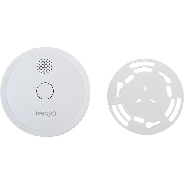 Set of 3 WiFi smoke detectors with app notifications – smartly connected fire alarm to EN 14604 with 85 dB alarm & 5-year CR123A battery life