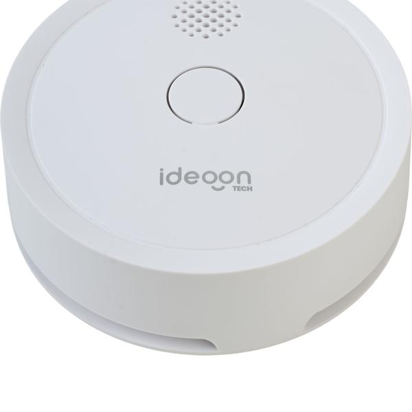 Set of 3 WiFi smoke detectors with app notifications – smartly connected fire alarm to EN 14604 with 85 dB alarm & 5-year CR123A battery life