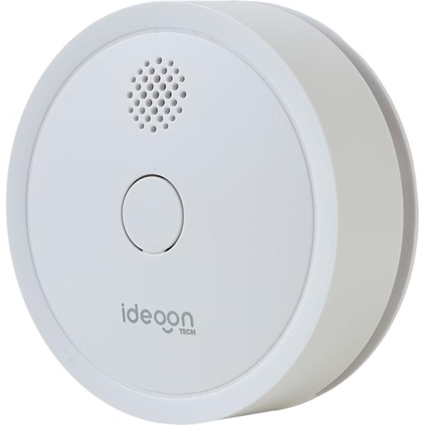 Set of 3 WiFi smoke detectors with app notifications – smartly connected fire alarm to EN 14604 with 85 dB alarm & 5-year CR123A battery life