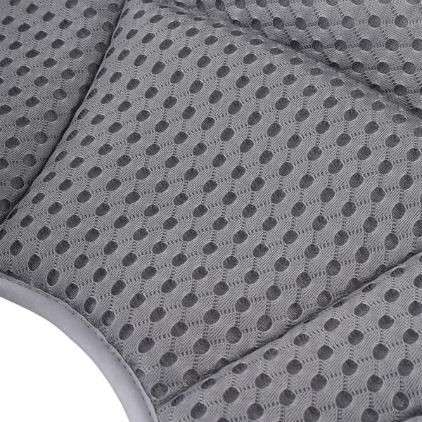 2er-Set Ergonomisches Badewannenkissen: Luxus Nackenkissen mit 6 Saugnäpfen, 4D Struktur, dunkelgrau – Bequeme Kopfstütze für Wanne und Spa