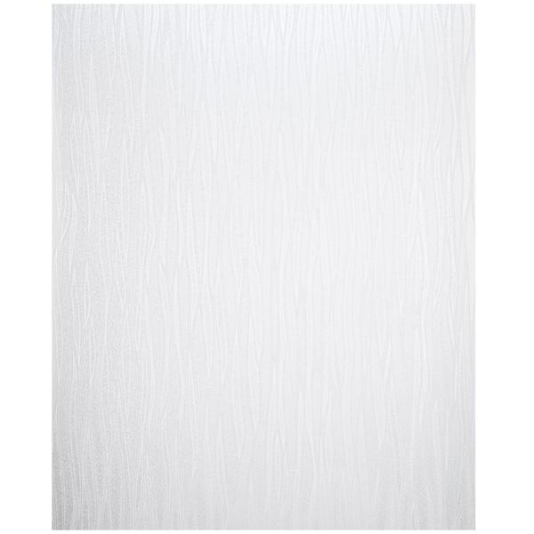 3D privacy film wave design for windows 45 x 200 cm – static-cling window privacy film with UV protection – reusable decorative film