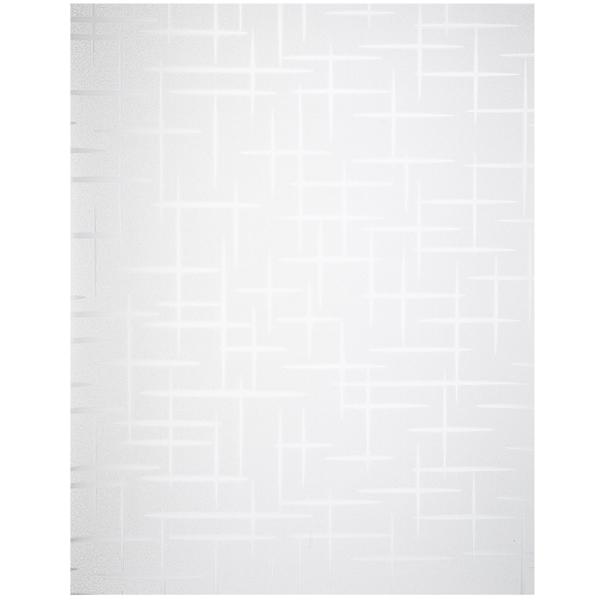 2 films fenêtre anti-regards, motif croix 3D, 45 x 200 cm – films électrostatiques avec protection anti-UV – films décoratifs réutilisables