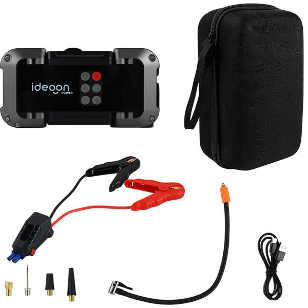 High‑performance 2‑in‑1 car jump starter and compressor – reliable 18,000mAh power bank with integrated 150 PSI air pump for 12V engines