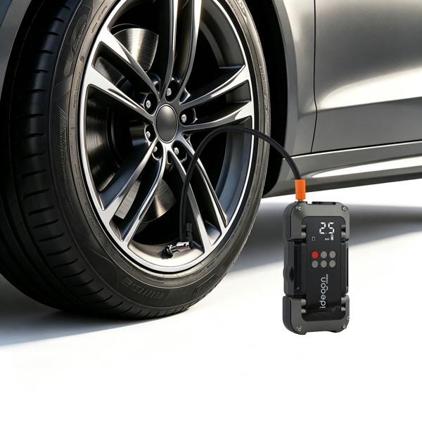 High‑performance 2‑in‑1 car jump starter and compressor – reliable 18,000mAh power bank with integrated 150 PSI air pump for 12V engines