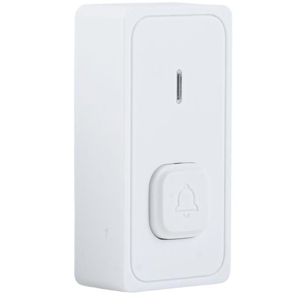 Campanello wireless con segnale LED e raggio d’azione 150 m – Suoneria senza fili con 58 toni, 4 livelli di volume e funzione silenziosa, ricezione eccellente