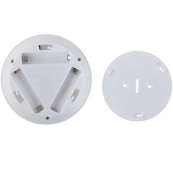 Lampes LED sous meuble set de 3 avec télécommande & fonction tactile – à piles, dimmables blanc neutre – spots autoadhésifs avec minuterie Ø9x2cm 3W