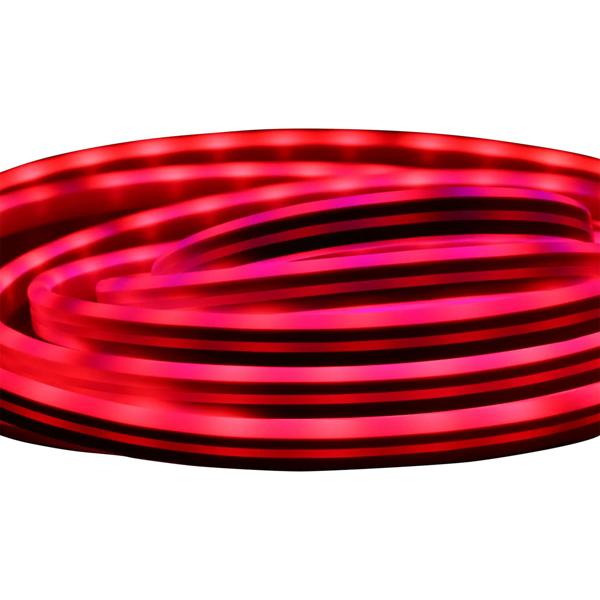 Wi-Fi LED strip 5m: Tuya Smart, RGB+white light dimmable, Alexa/Google Home voice control - IP68 mood lighting for indoor & outdoor use