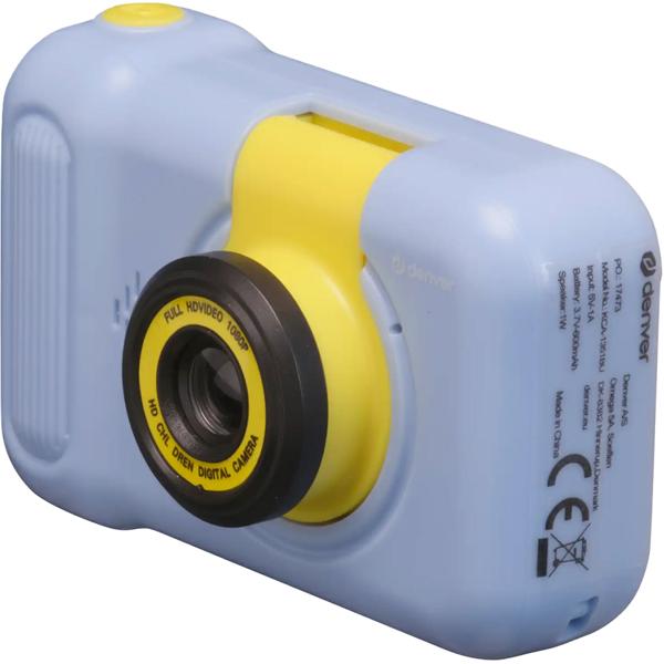 Fantastique appareil photo bleu pour enfants avec lentille rabattable pour des selfies parfaits : photos 40MP & vidéos 1080P – le cadeau parfait pour les enfants