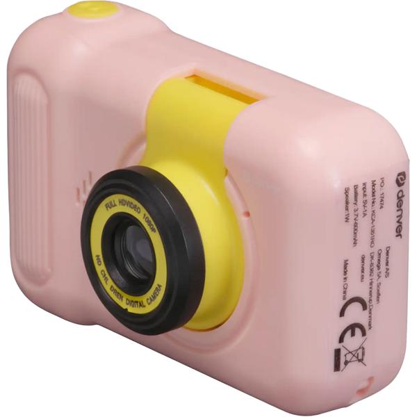Fantastique appareil photo rose pour enfants avec objectif flip pour des selfies parfaits : photos 40MP et vidéos 1080P – le cadeau parfait pour les enfants