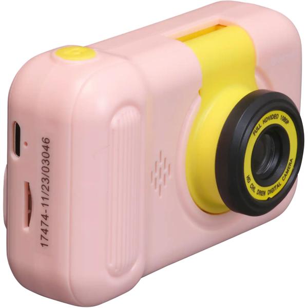 Fantastique appareil photo rose pour enfants avec objectif flip pour des selfies parfaits : photos 40MP et vidéos 1080P – le cadeau parfait pour les enfants