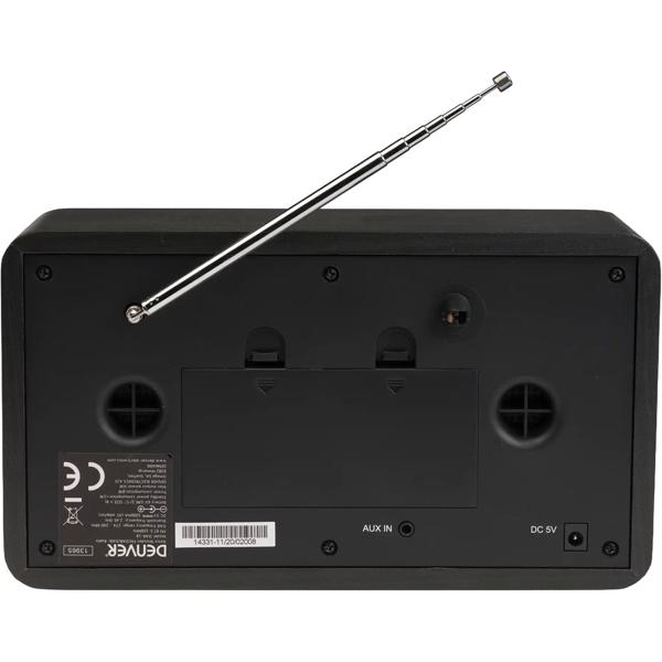 Edles Retro Tischradio: DAB+ Digitalradio, FM, Bluetooth, Wecker - Multifunktionale Audio-Anlage, perfekt für Schlaf- & Wohnzimmer oder Küche