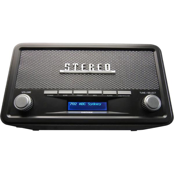 Edles Retro Tischradio: DAB+ Digitalradio, FM, Bluetooth, Wecker - Multifunktionale Audio-Anlage, perfekt für Schlaf- & Wohnzimmer oder Küche