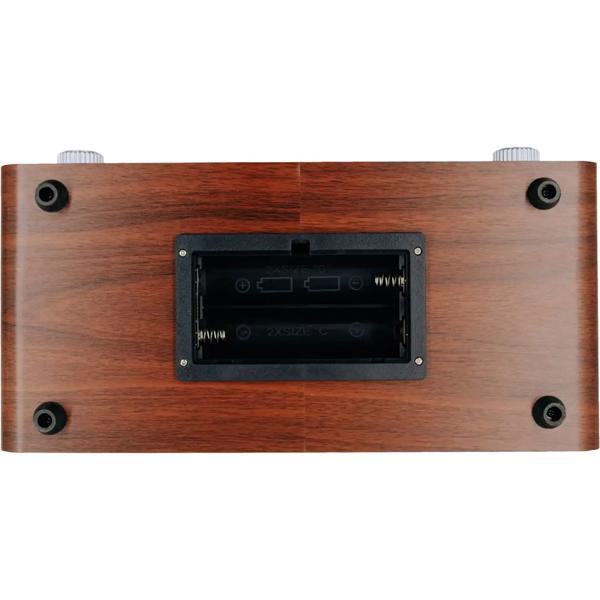 Fantastic retro DAB+/FM digital radio with Bluetooth: stylish clock radio with AUX - great sound & modern 2x5W hi-fi quality