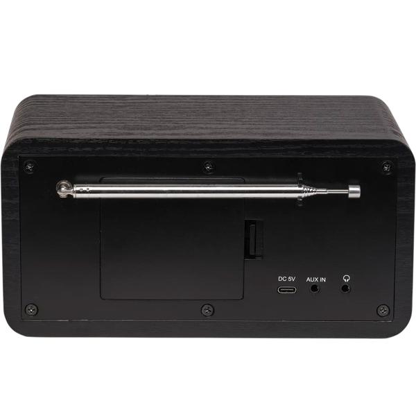 Compatta radio Internet: radio digitale DAB+, WiFi, Bluetooth 5.0, radio da cucina e sveglia – suono cristallino, 30.000 stazioni, USB-C