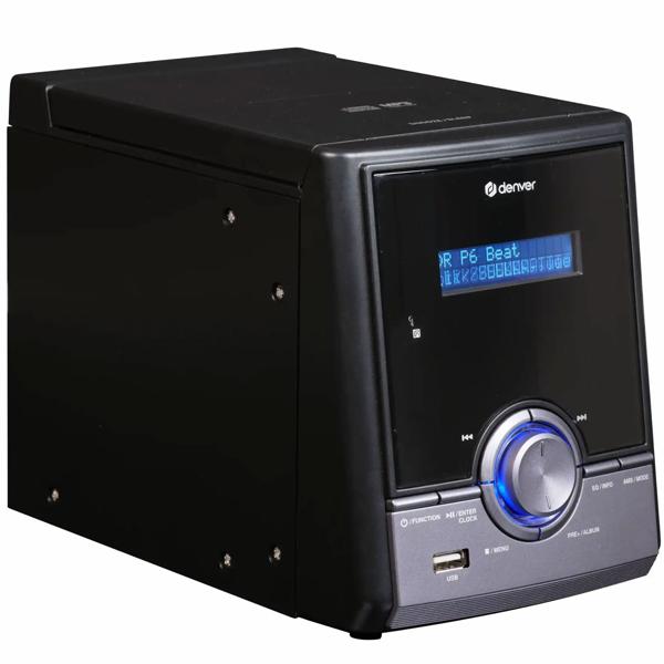 Chaîne HiFi au son exceptionnel : système musical DAB+/FM, Bluetooth 5.0, lecteur CD, USB-MP3 – parfait pour le salon et la chambre