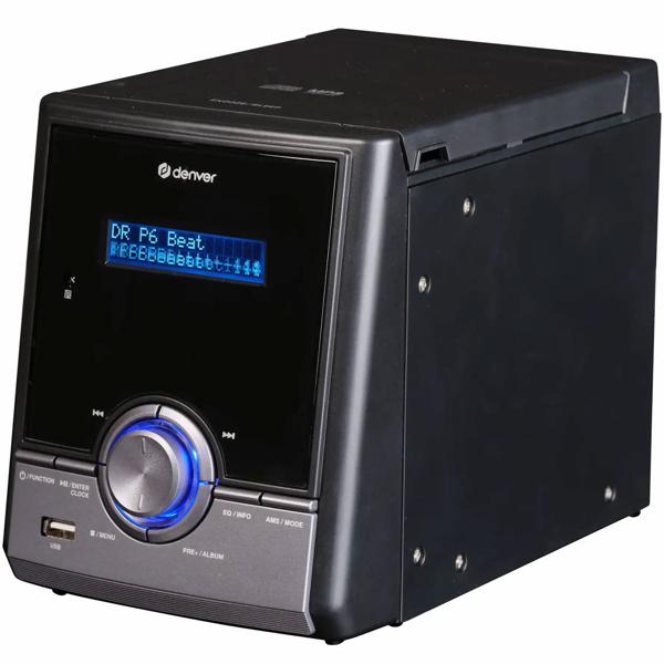 Chaîne HiFi au son exceptionnel : système musical DAB+/FM, Bluetooth 5.0, lecteur CD, USB-MP3 – parfait pour le salon et la chambre