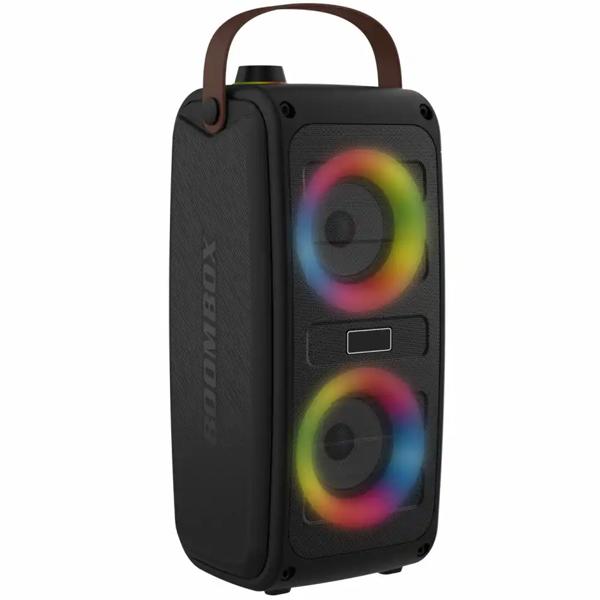 Bluetooth speaker 100W, RGB light effects, portable music box – Perfect for party, outdoor, karaoke & home