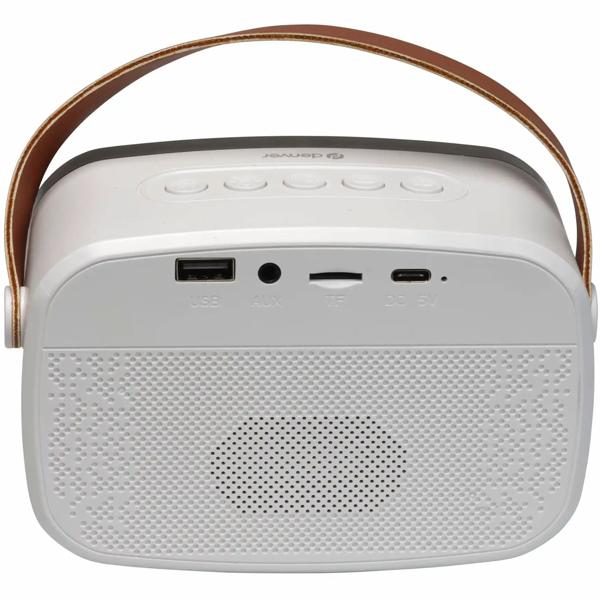 Enceinte Bluetooth 100W karaoke box avec micro et jeu de lumières LED : enceinte de fête portable, son et basses au top, AUX/USB/MicroSD – idéale pour les soirées