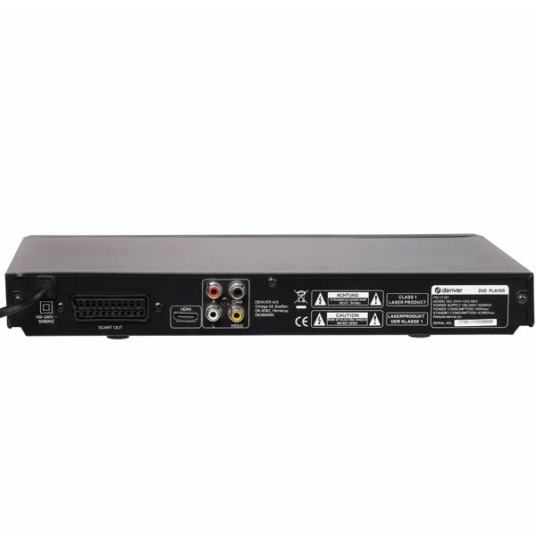 Brilliant DVD player: multi-region compatibility, HDMI 1080p, USB/Scart, Dolby Digital sound – ideal for TV & home cinema, Xvid, CD, MP3, JPEG