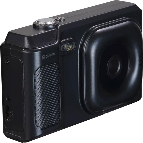 Appareil photo numérique 48 MP, vidéo Full HD 1080p et capteur CMOS 5 mégapixels, noir ; appareil photo compact pour voyage et vlogging – photos et vidéos ultra nettes