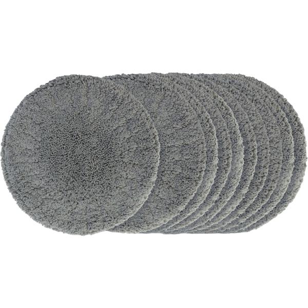 Set of 10 replacement pads for CH9803 window cleaning robot – microfibre wiping cloths for cleaning robot, durable, high dirt absorption, precise fit & soft