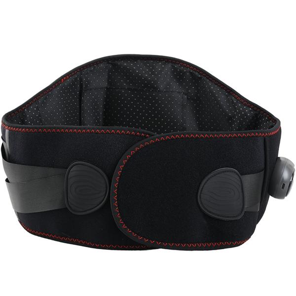 Cintura lombare riscaldante con massaggio, fascia termica a batteria per la zona lombare, 5 livelli, 152 cm, senza fili, rilassante e benefica, USB-C