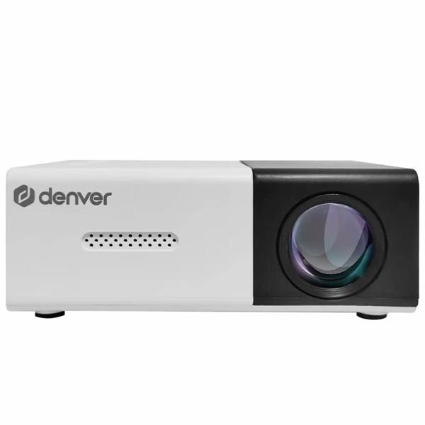 Mini Beamer Full HD: Mobiler Heimkino Projektor mit HDMI-Anschluss, inkl. HDMI-zu-USB-C-Kabel für Smartphones & Tablets, 60" Bild - Ideal für Reisen