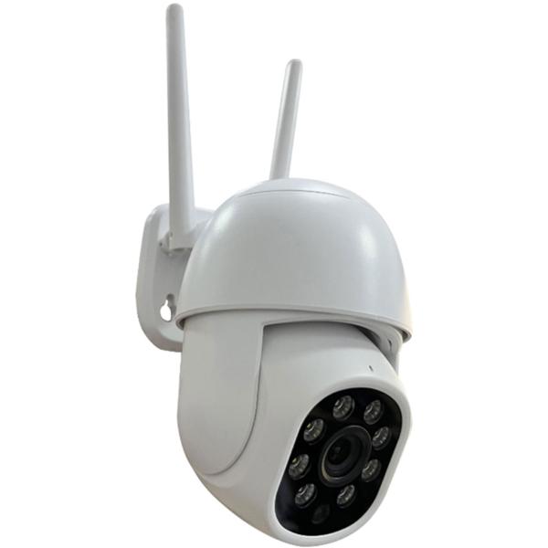 Set mini caméra de surveillance professionnel : caméra extérieur 3MP HD ultra nette avec moniteur tactile, app intelligente, rotation 355°, audio bidirectionnel et puissante vision nocturne