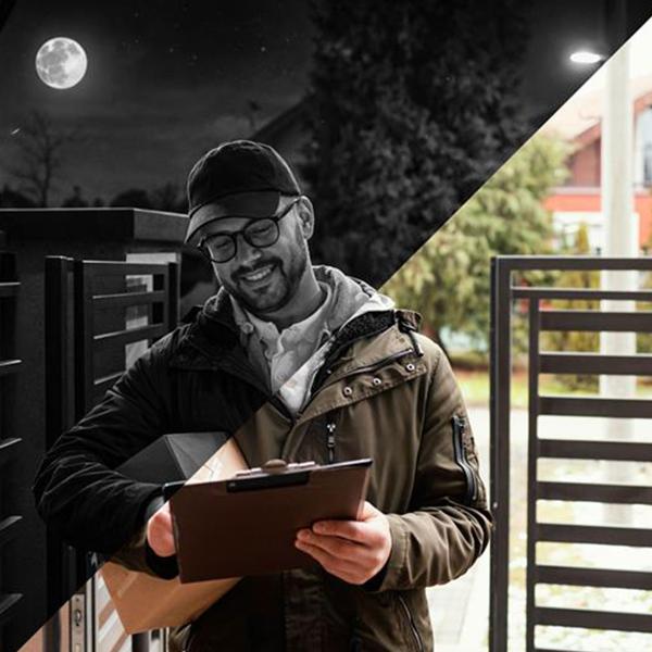 Judas de porte WiFi avec caméra, vidéo 3 MP, écran LCD 4,3“, sonnette, vision nocturne, détecteur de mouvement, interphone de porte avec audio bidirectionnel