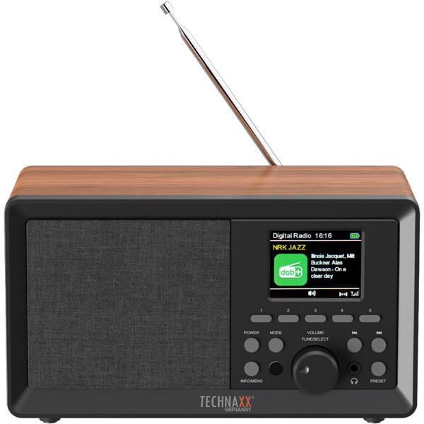 Retro DAB+ Radio: Digitalradio mit Bluetooth, Wecker, USB, AUX & Fernbedienung - Edles Küchenradio & Tischradio mit Top-Sound